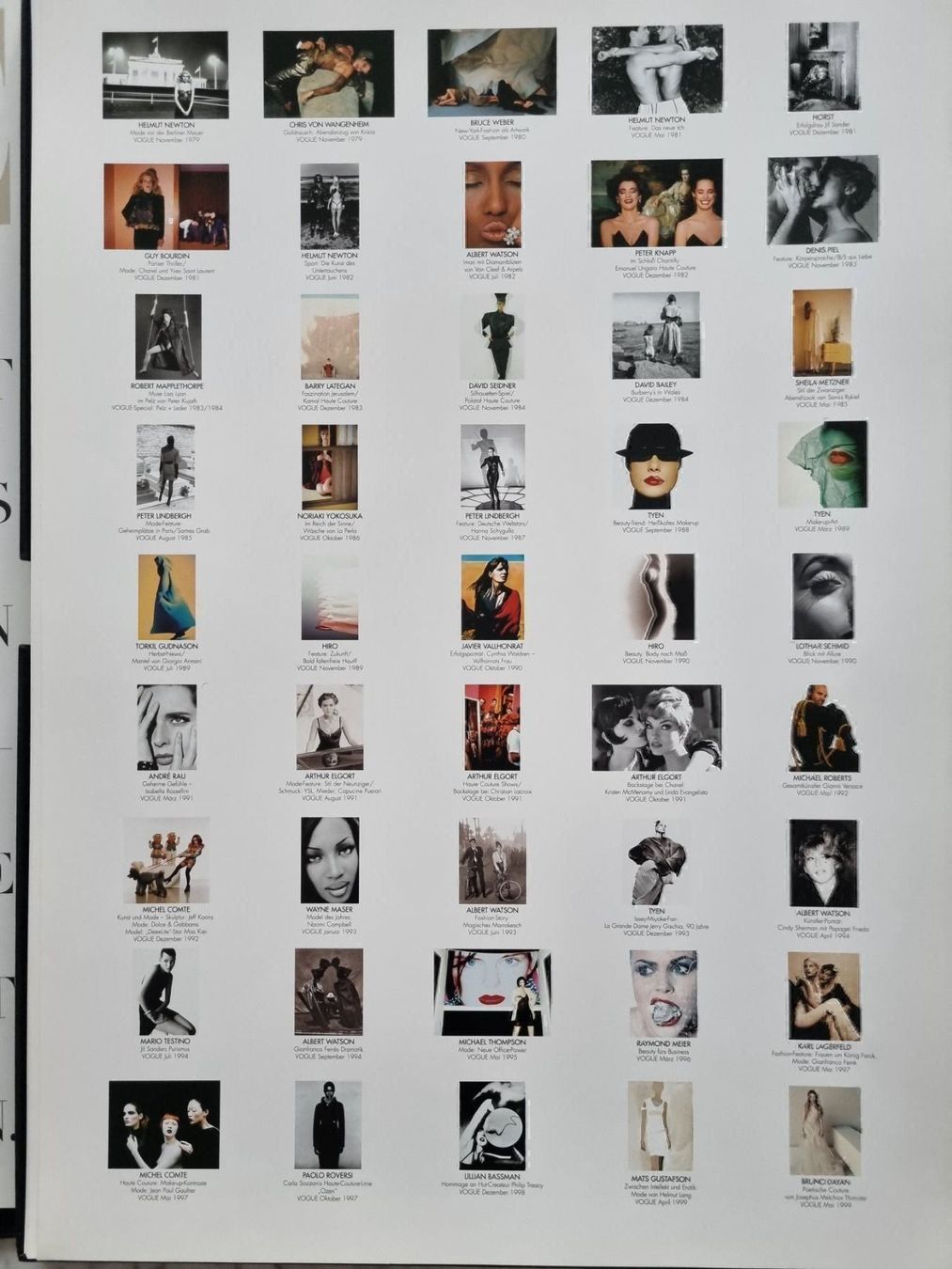 Libri: Vogue Jubiläums-Portfolio 1979-1999 – Usato da Baden venduto da mapo1971 3