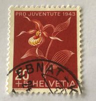PRO JUVENTUTE  BRIEFMARKEN GESTEMPELT   