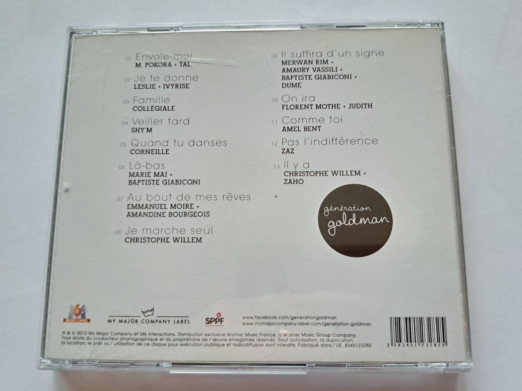 CD: Cd Génération Goldman volume 1 – Usato da Pully venduto da bro_n52j 1