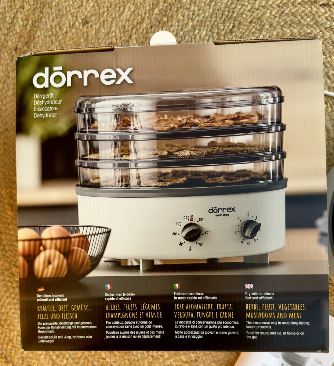 Stöckli Appareils de cuisine: Dörrex Dörrgerät Stöckli mit 6 Dörrgittern neuwertig – Neuf (Voir description) à Thunstetten par Specht71