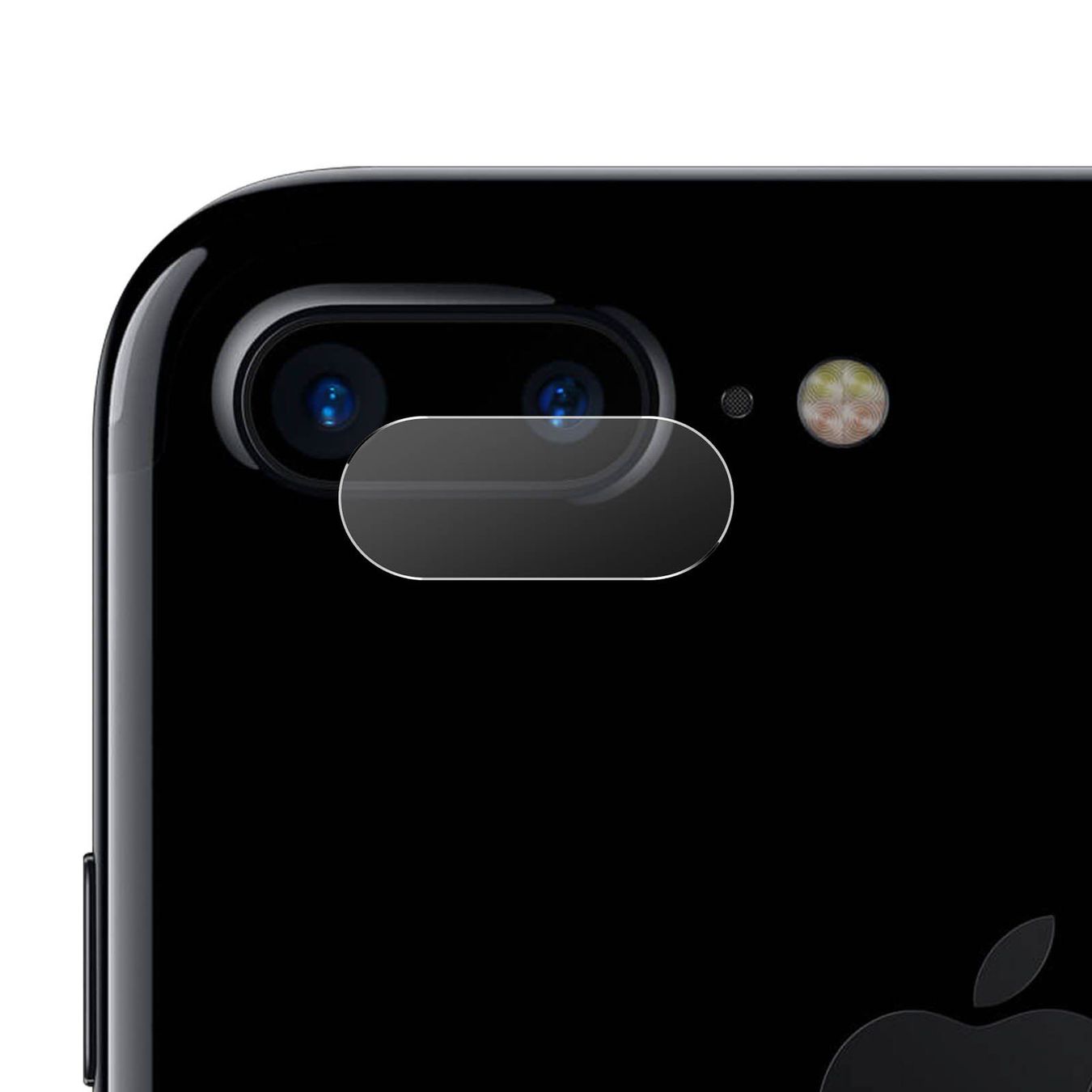 Bicchieri: IPHONE 8 PLUS / 7PLUS - PROTECTION CAMÉRA en verre souple – Nuovo e nell'imballaggio originale da Morges venduto da DA-mobile