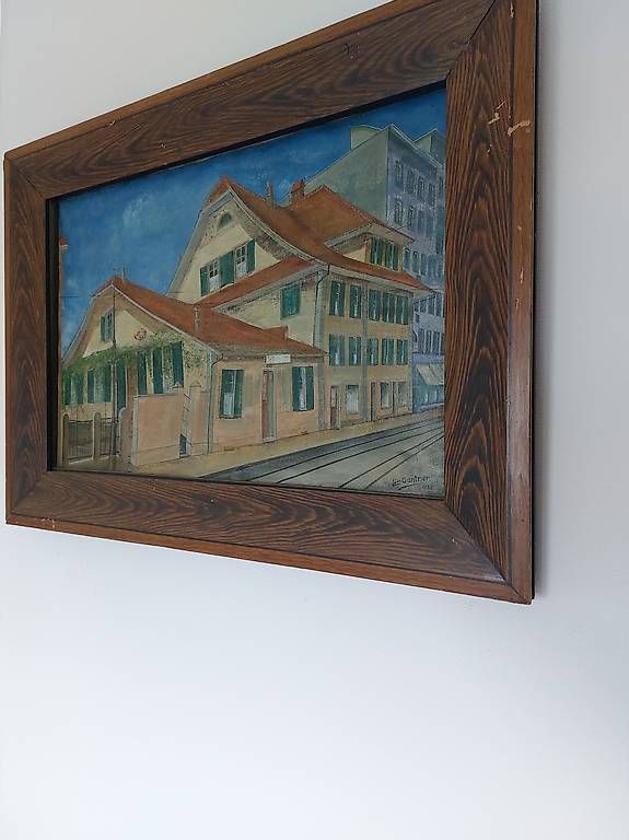Tableaux: Ölgemälde, Leon Gantner, Kunstmaler aus Graubünden – D'occasion à Unterwasser par mic_n5hh 2