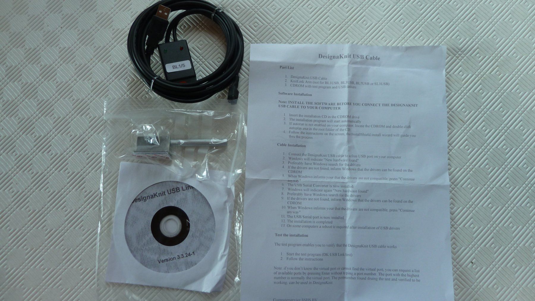 Tutte le macchine: Für Strickmaschine Brother Link 5 USB – Nuovo e nell'imballaggio originale da Siebnen venduto da Ra-la-ra-ol 5