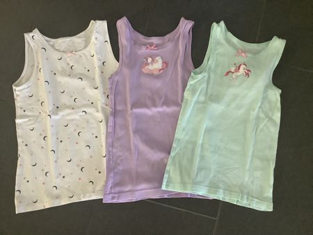  Trägershirts/Unterleibchen Mädchen 122/128