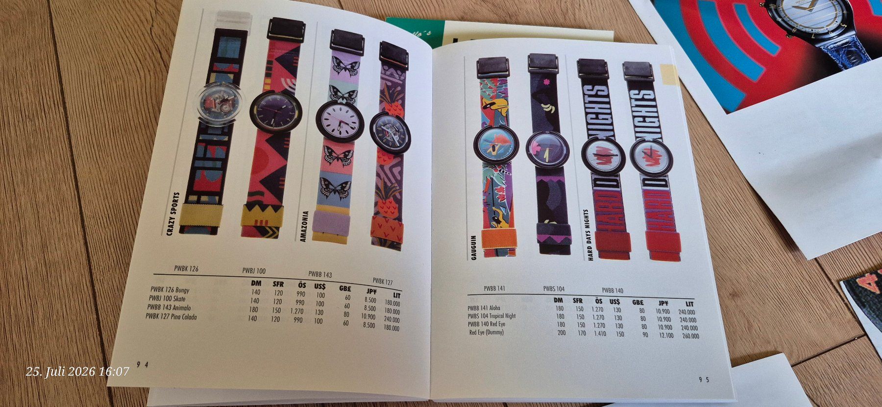 Libri: SWATCH  Uhren Katalogs-Bücher + seltene Prospekte etc. ab1Fr – Usato da Wildhaus venduto da insgi 3