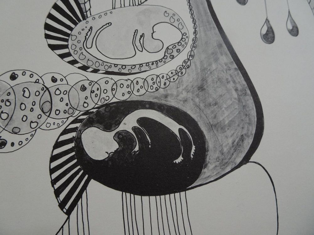 l atélier, Kunst-Druck,  3 Exemplare, signiert 5