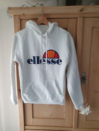 Hoodie, weiss
