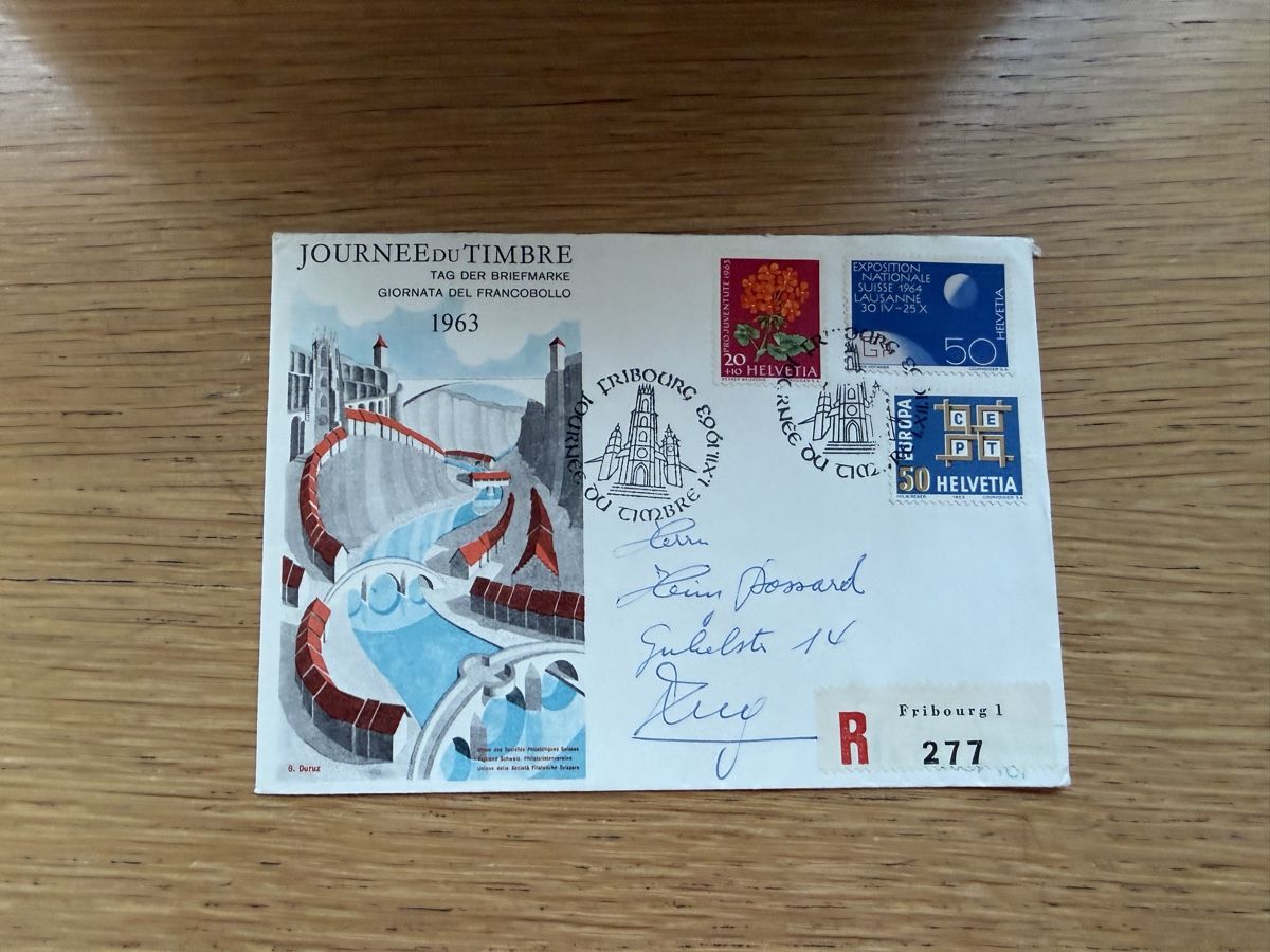 Tutti i francobolli: 5 Tag der Briefmarken Schweiz – Usato da Murgenthal venduto da Tina_4055 4