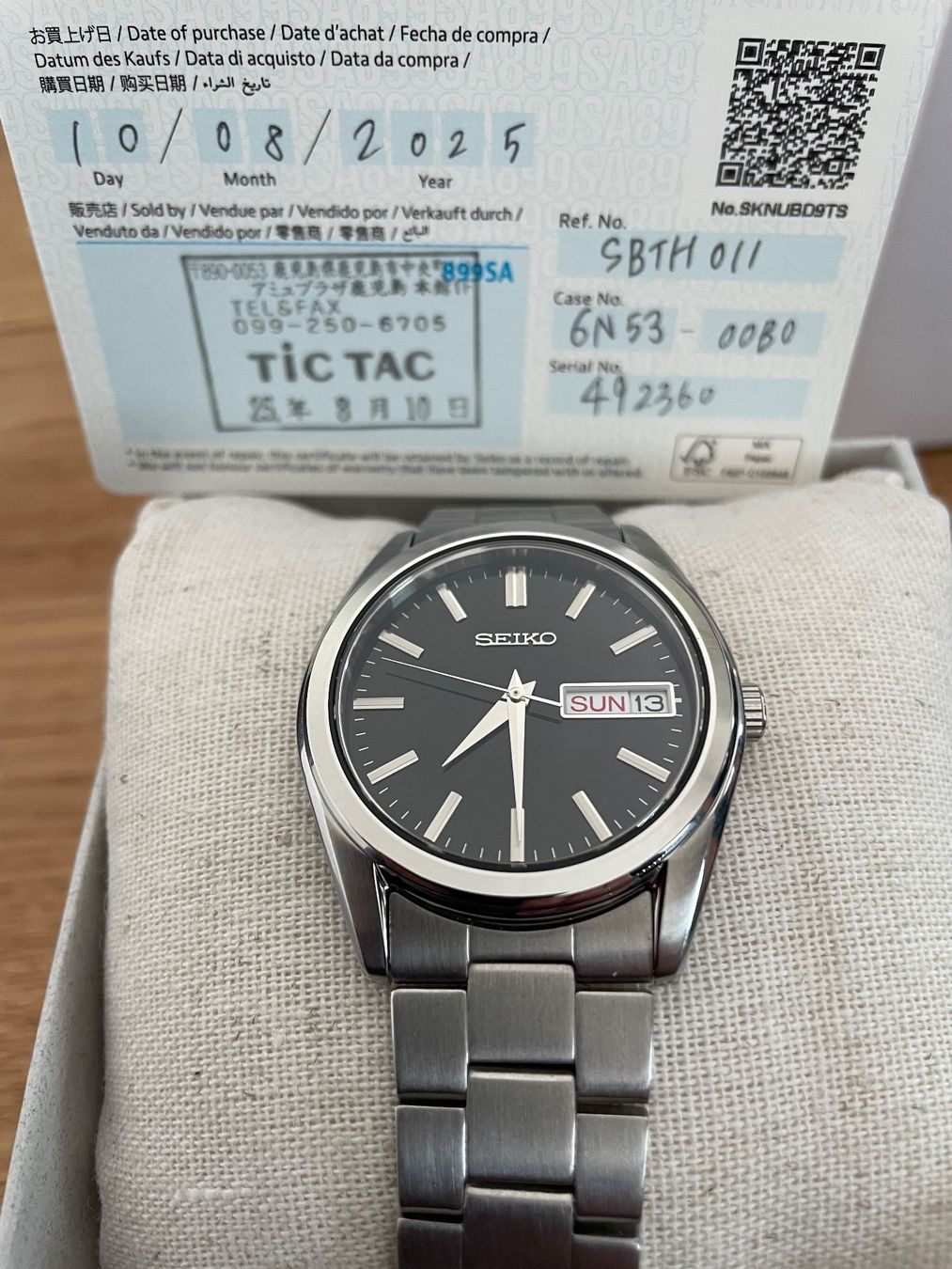 Seiko Orologi: Seiko Selection SBTH011  Saphirglas  37,4mm – Nuovo e nell'imballaggio originale da Basel venduto da zan_kv8p