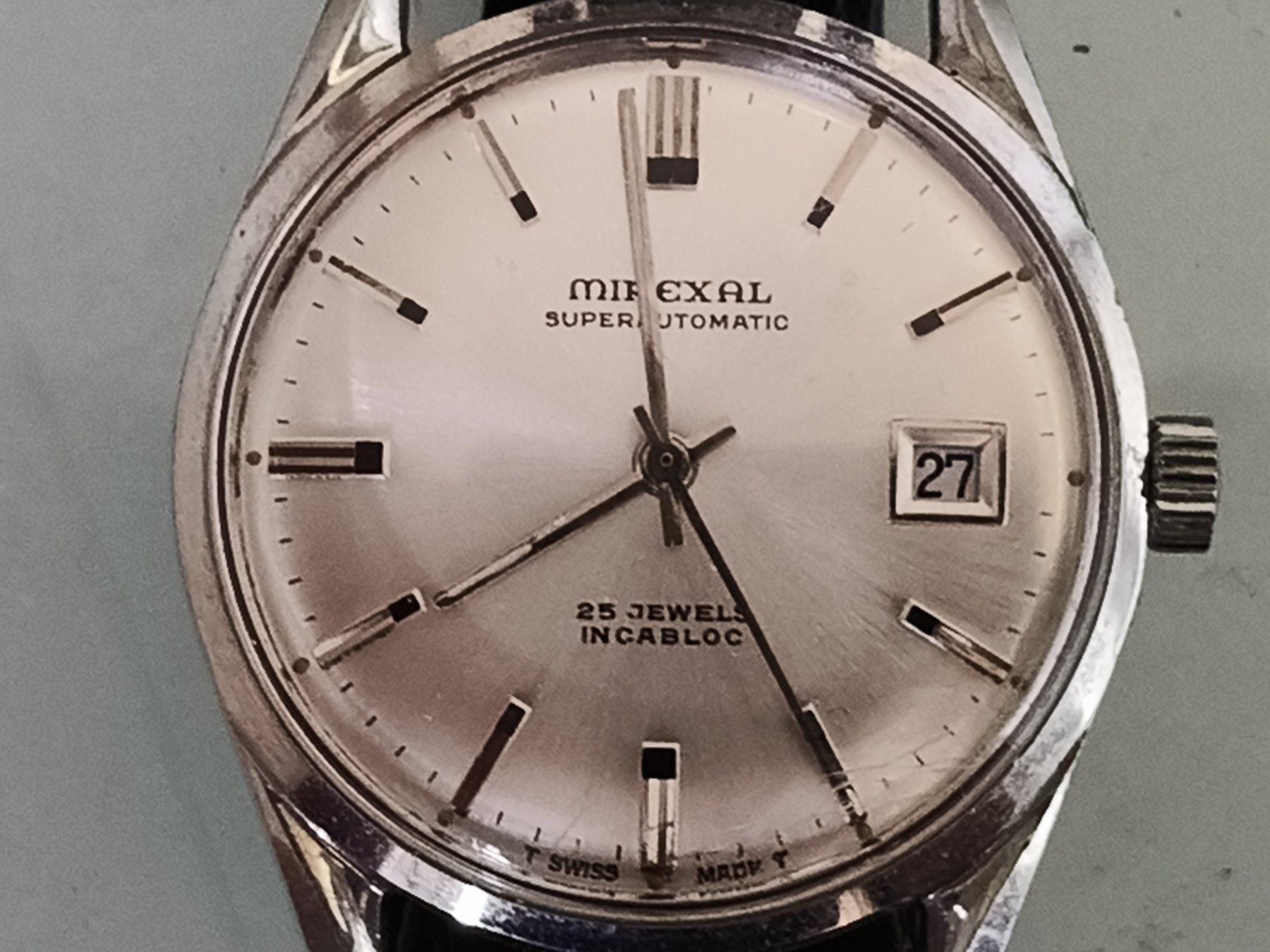 Mirexal Uhren: Mirexal Super automatic Herrenuhr, läuft einwandfrei – Gebraucht aus Glattbrugg von tarnkappenbomber