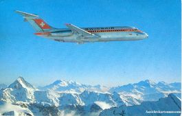 Swissair - DC9 + 1968