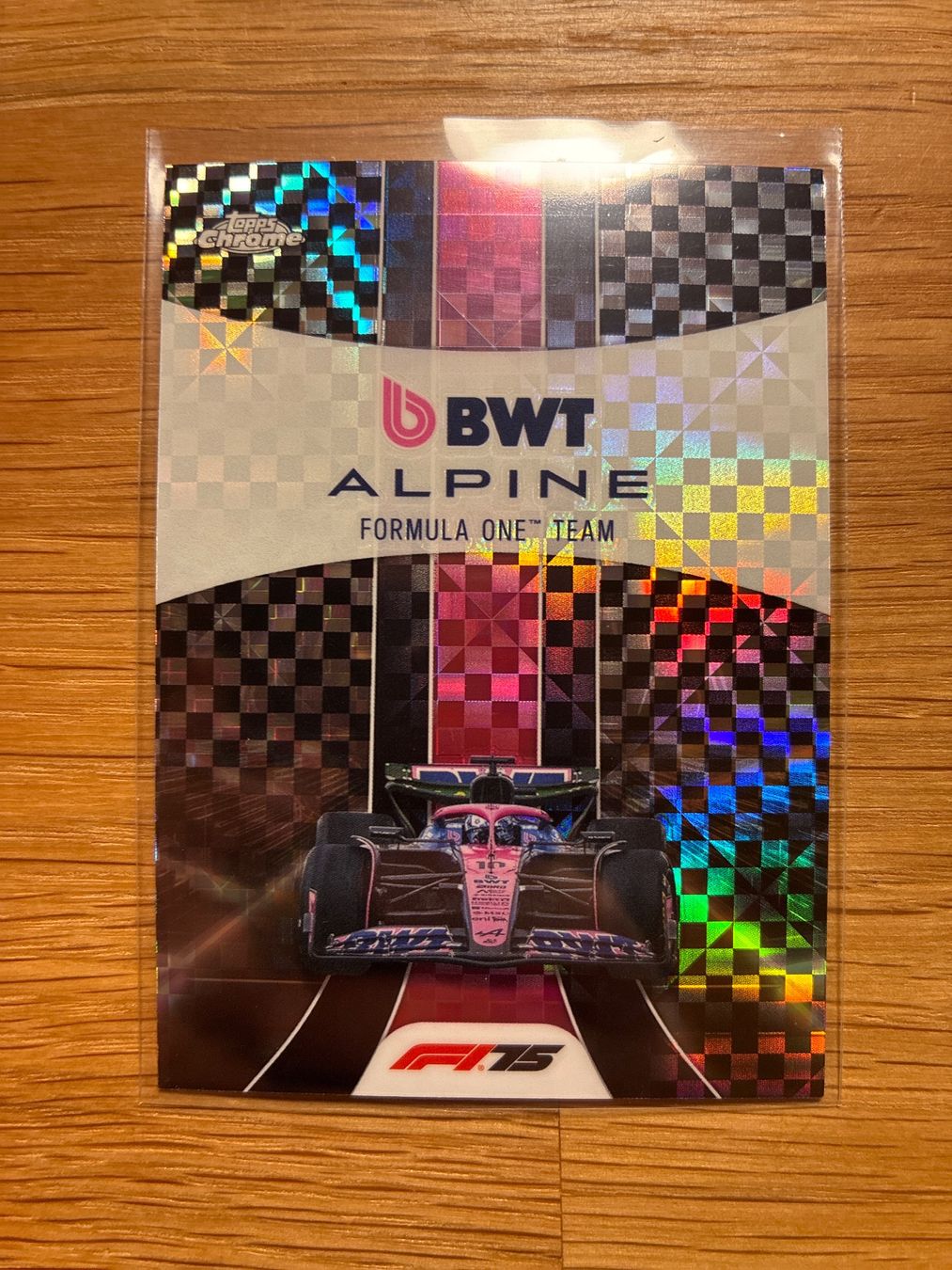 Topps Carte collezionabili: Topps Chrome F1 Alpine Team Checkerflag – Usato da Wangenried venduto da Garagara