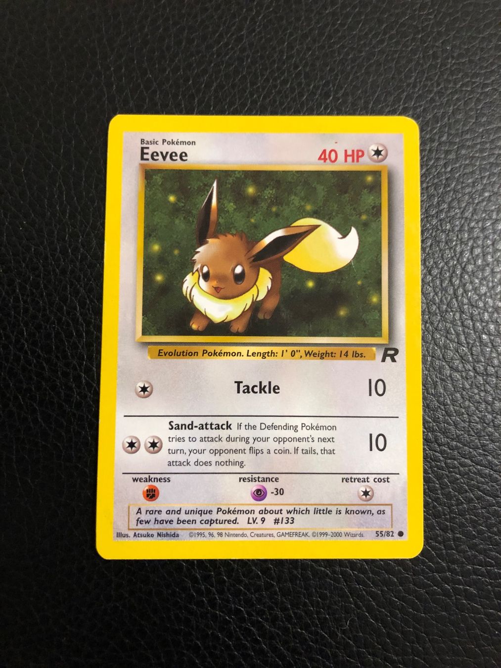 Pokémon Cartes à collectionner: Team Rocket Eevee 55/82 Ab 1 – D'occasion à Paradiso par Pkmn10