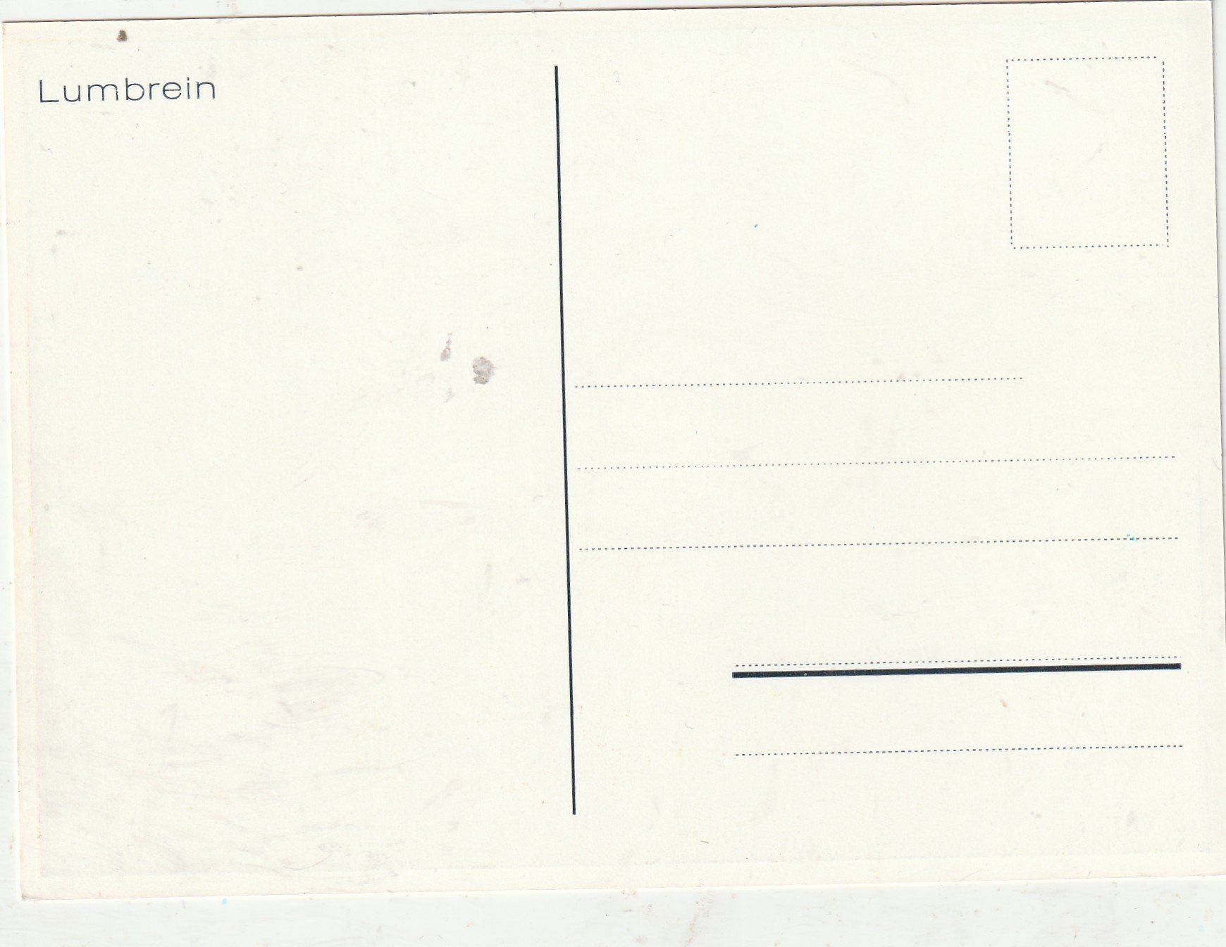 Cartoline postali: Lumbrei mit Pez Terri Gemalt – Usato da Lumbrein venduto da made02 1