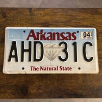 🇺🇸 U.S. Autoschild, Arkansas AHD 31C - ORIGINAL