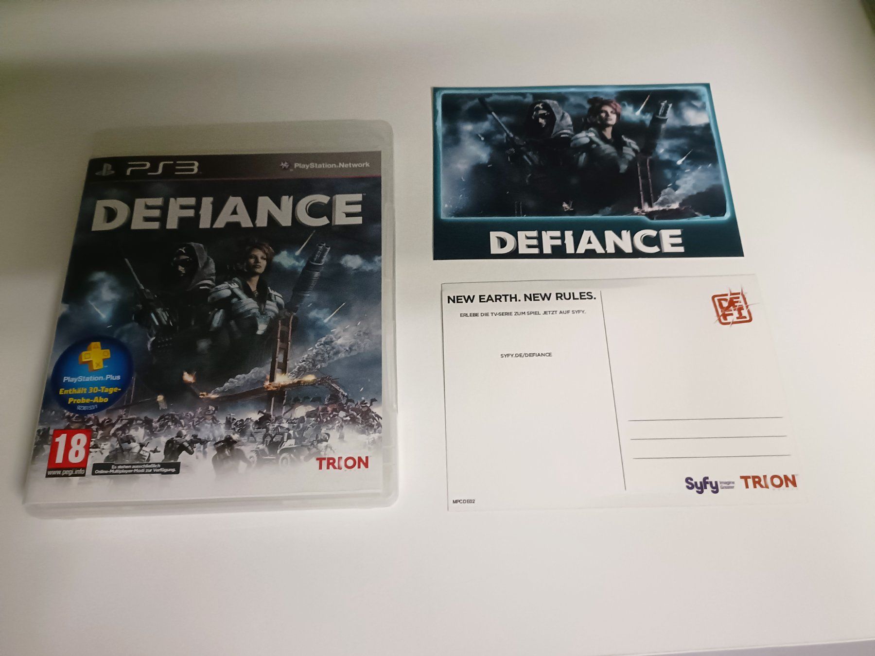 Sony Giochi: Defiance inkl. 2x Postkarten | PS3 – Usato da Köniz venduto da Gamecollect 2