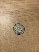 1 Schweizer Franken Silber Münze Jahrgang 1921