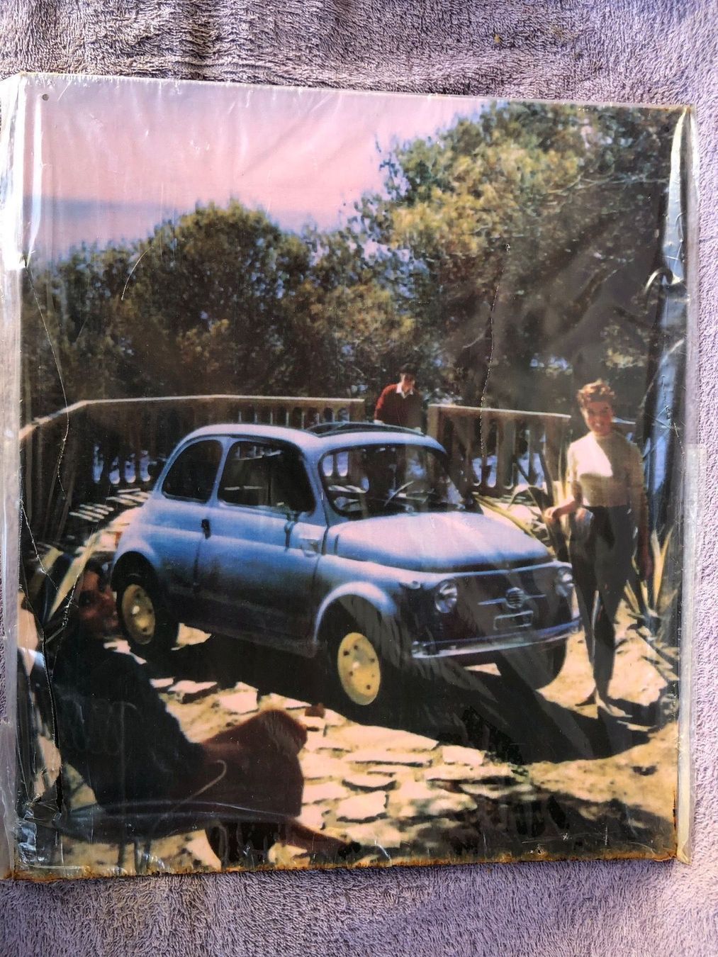 Schilder: Fiat 500 italia Oldtimer classic – Neu (gemäss Beschreibung) aus Reinach AG von rares75