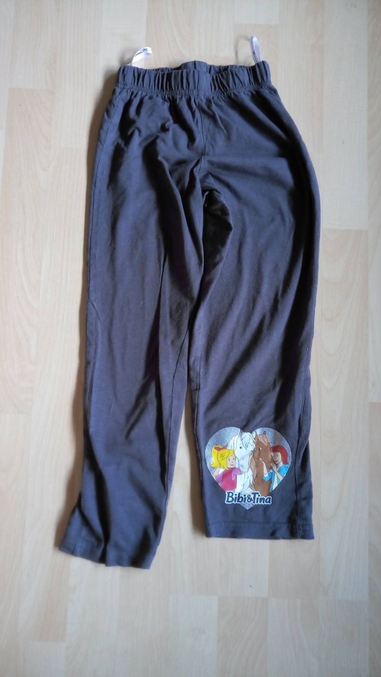 Pantaloni: Mädchen-Freizeithose Grösse 122/128 dunkelgrau – Usato da Guttannen venduto da zuberling