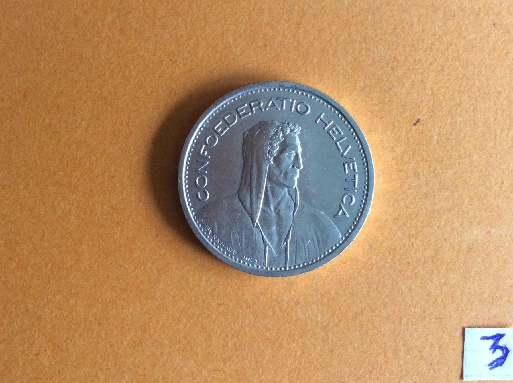 Tutti le monete: 5 francs  1954  Jolie – Usato da Genève venduto da pie_fh2d 1