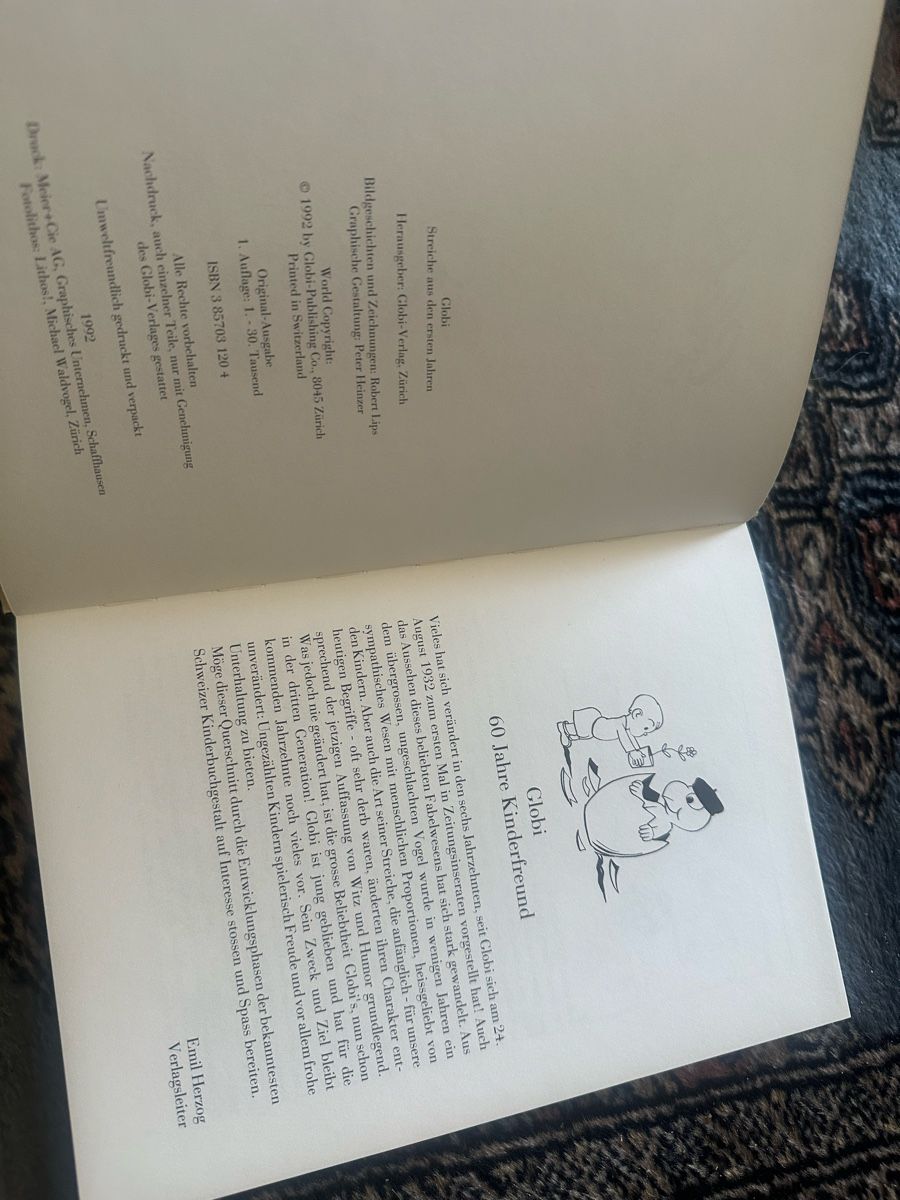 Livres: GLOBI streiche aus den ersten Jahren  – D'occasion à Uster par bek_v2ct 2
