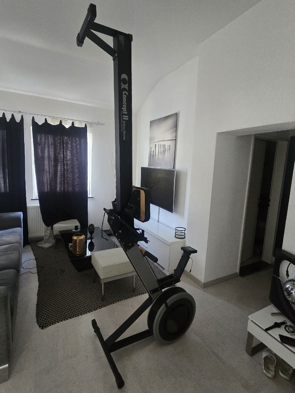 Concept 2 Hometrainer: Rudergerät Concept2 pm2 – Usato da Derendingen venduto da S.Skorbi 4