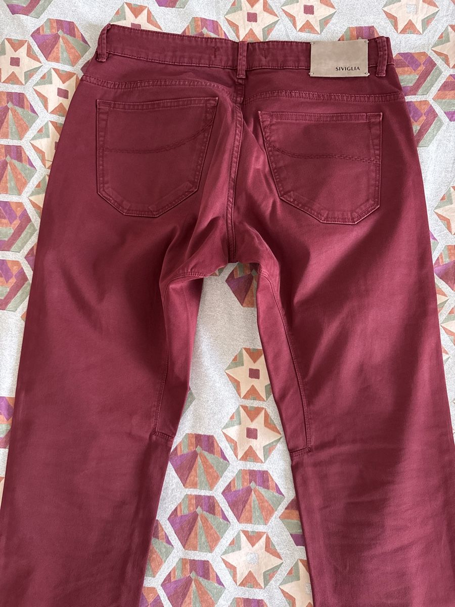 Pantaloni: Hose Siviglia dunkel rot, Grösse 33 – Usato da Zürich venduto da dodoL84 2