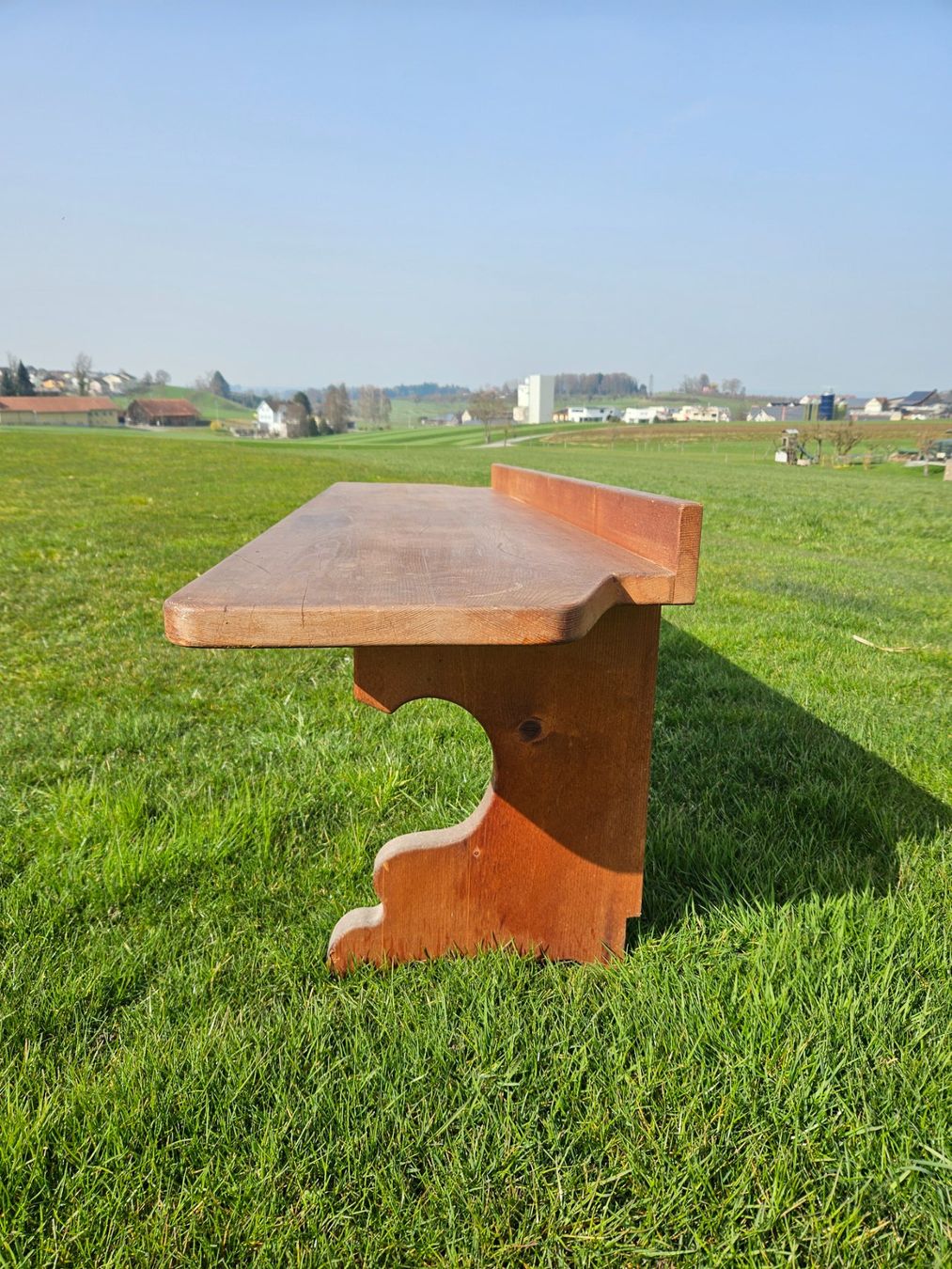 Panchine: Massives Holzbänkli – Usato da Wittenbach venduto da anzo4 2