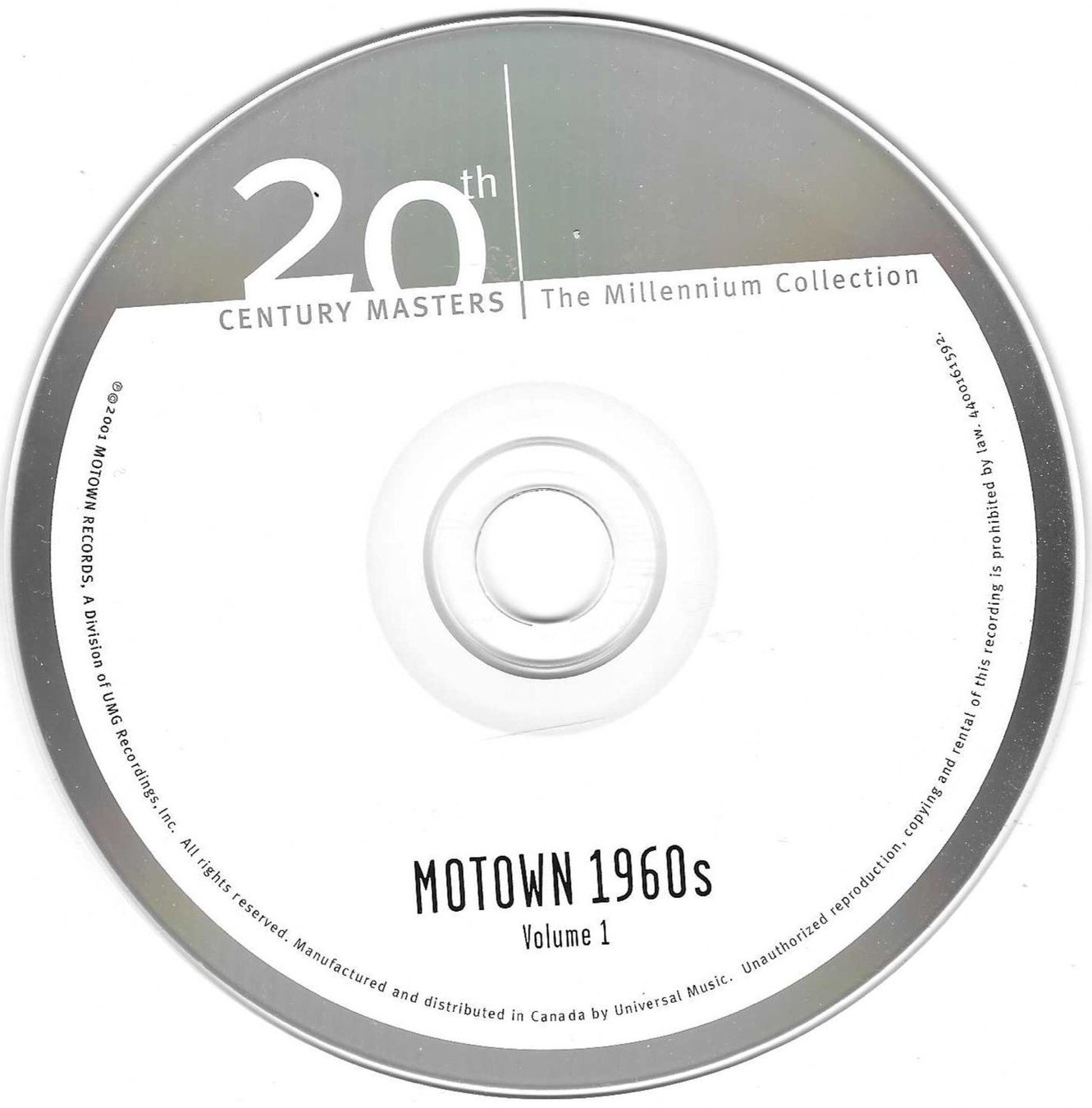 CD: MOTOW 1960s – Usato da Bex venduto da Giorgiob 2