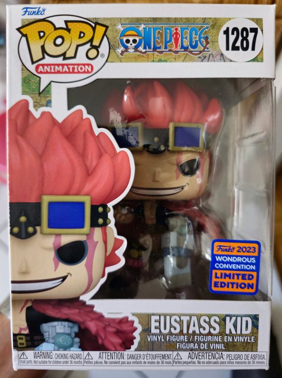 Funko Pop! Eustass Kid 1287 - Édition Wondrous Convention 2023, Figurine One Piece Neuve