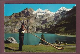 ALPHORNBLÄSER am Oeschinensee - 1970