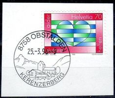 WERBESTEMPEL OBERSTALDEN 1996 AUF FRAGMENT - S171