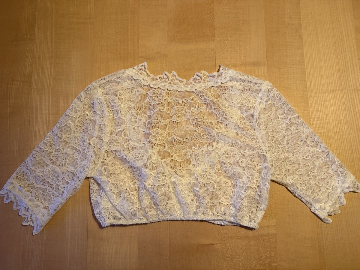 Camicette: Dirndl Bluse weiss Gr. 38 – Usato da Meilen venduto da Aqualinas 1