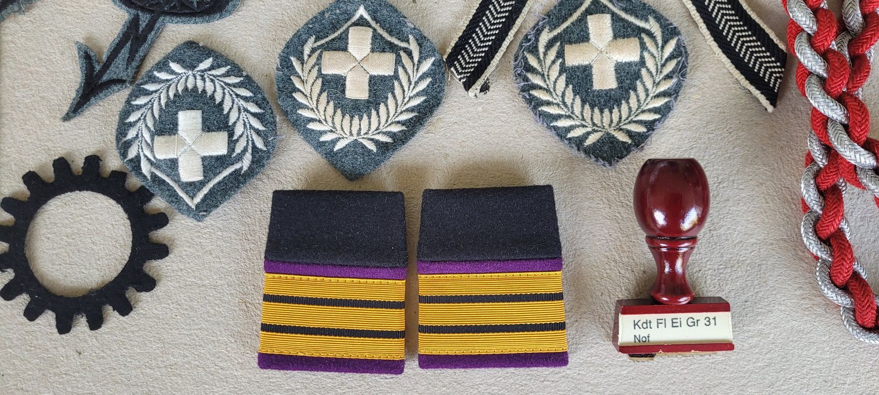 Schweizer Armee Uniformi: Militär Verschiedenes – Usato da Wangen b. Olten venduto da Grizzly48 5