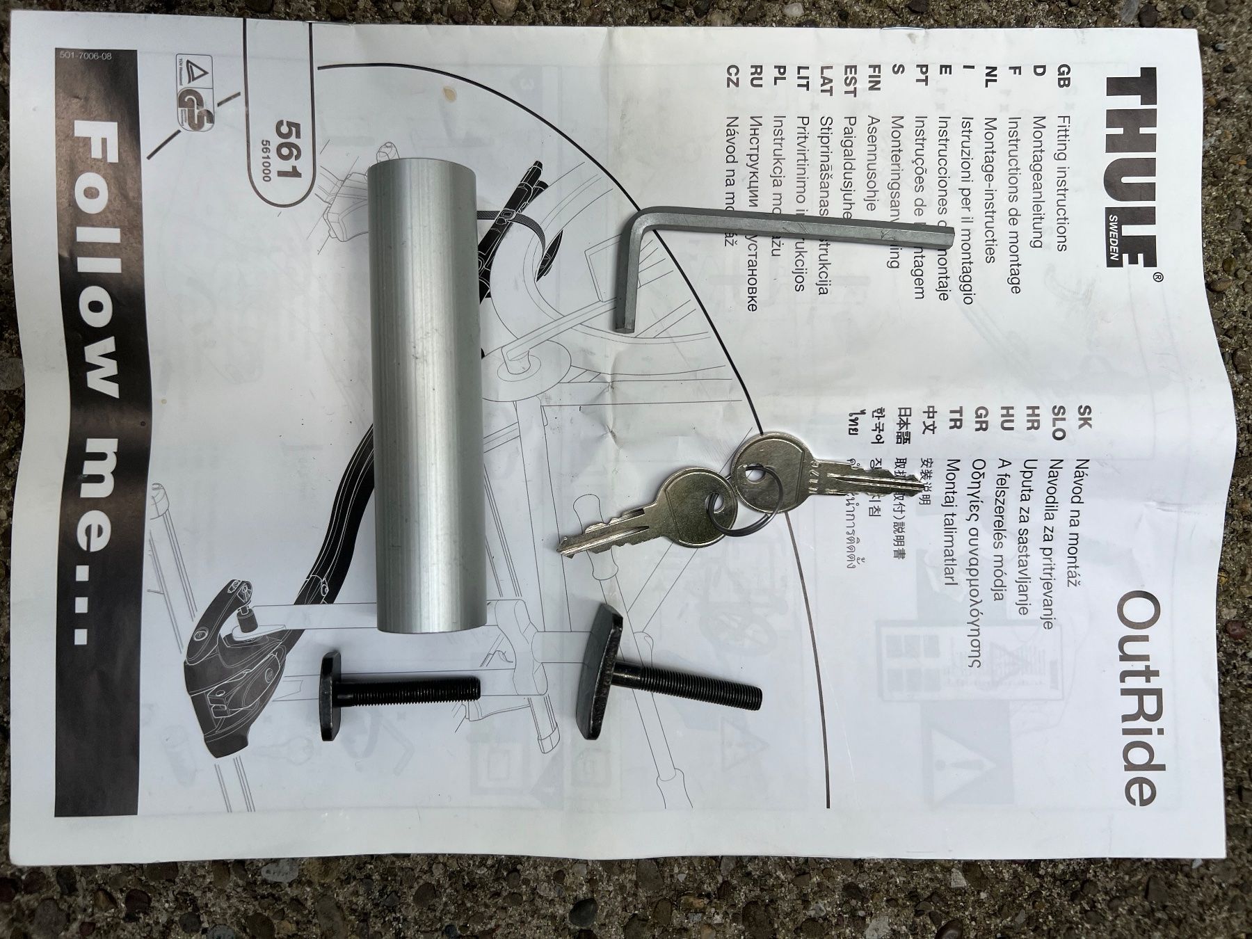 Thule Portapacchi: Thule Fahrradträger – Nuovo (secondo la descrizione) da Basel venduto da ChrigiBS 5