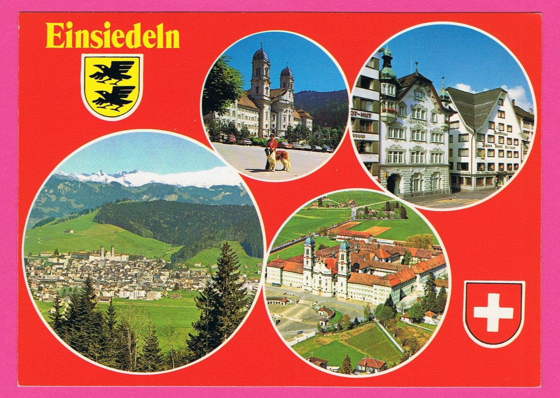 Ansichtskarten: Einsiedeln 4 Bild Karte – Gebraucht aus Einsiedeln von
