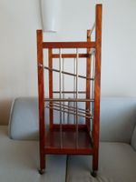 60er Jahren Magahoni-Zeitschriftenständer / Musikregal