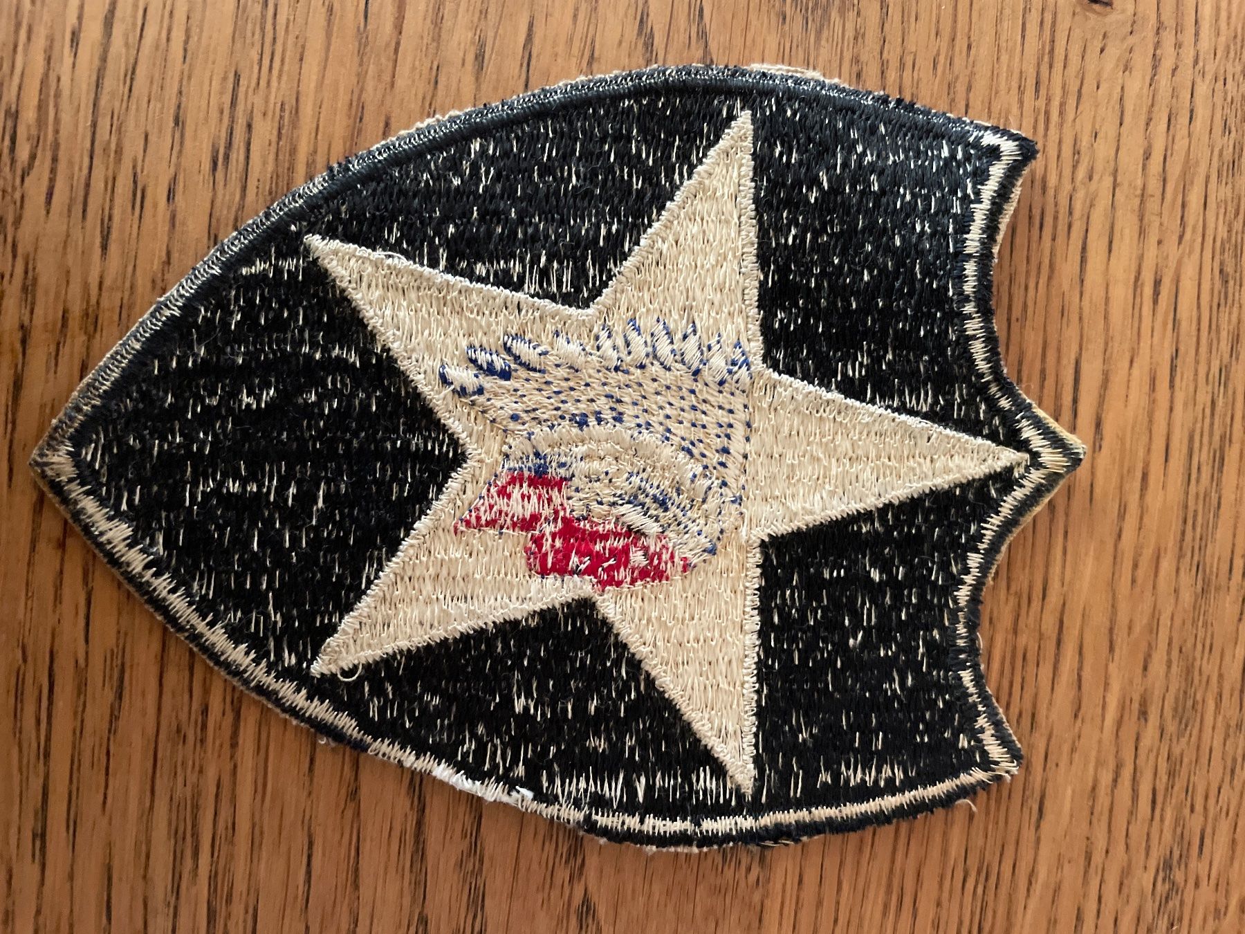 US Army Uniformen: U.S. Army patch Original WW2 2nd division – Gebraucht aus Oberbütschel von Woodie2005 1