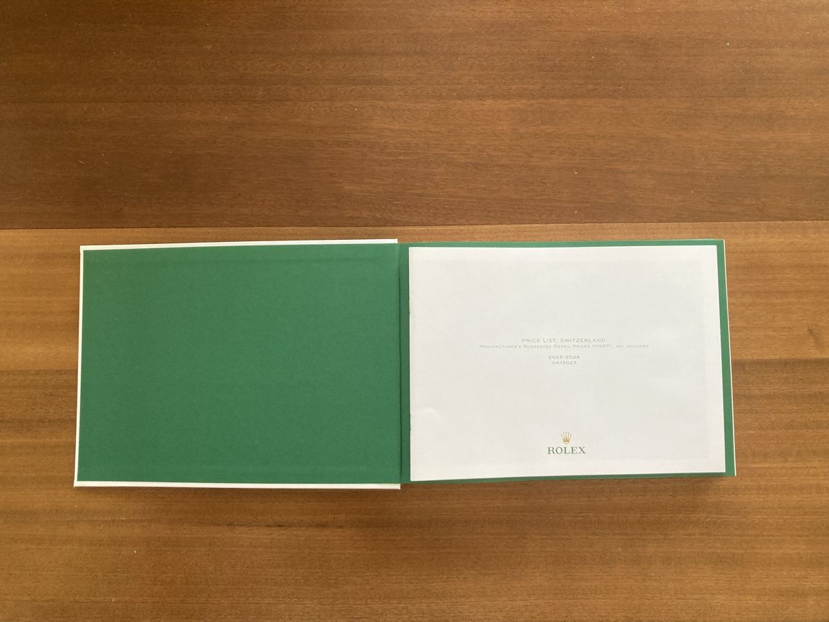 Libri: Rolex Katalog 2023/2024 – Nuovo (secondo la descrizione) da Zürich venduto da mainau16 2