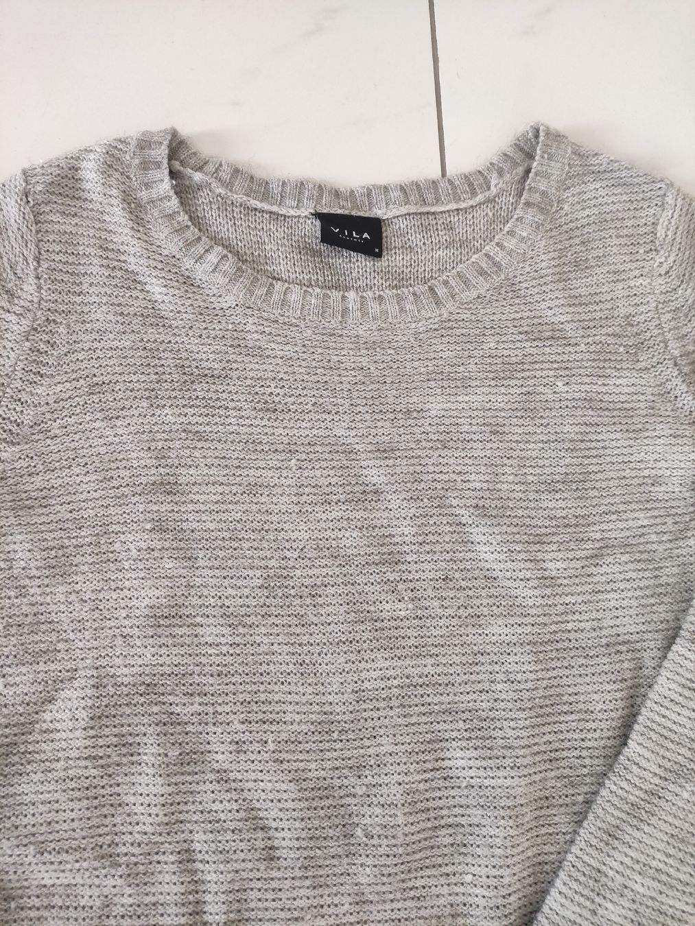 Vestiti: Graues Strickkleid von Vila. – Usato da Ittigen venduto da hasihasi10 2