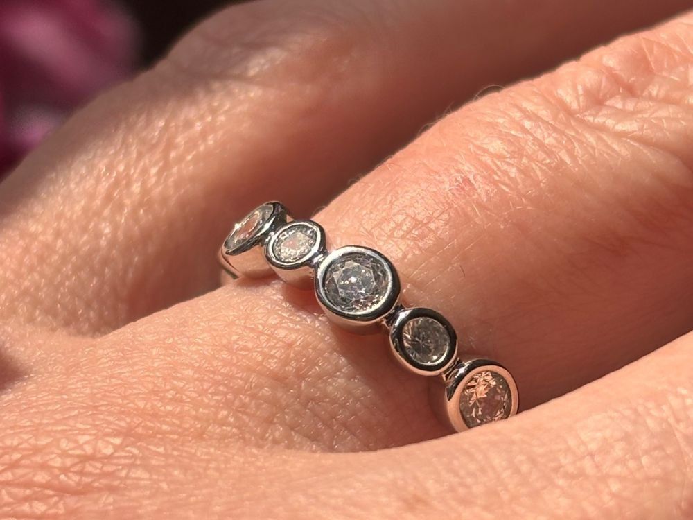 Anelli: Bague argentée zircons Ring Silber Zirkonia – Nuovo (secondo la descrizione) da Sutz venduto da Dalilea 3