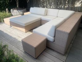 Dedon Lounge Terrasse/Garten bestehend aus 9 Modulen
