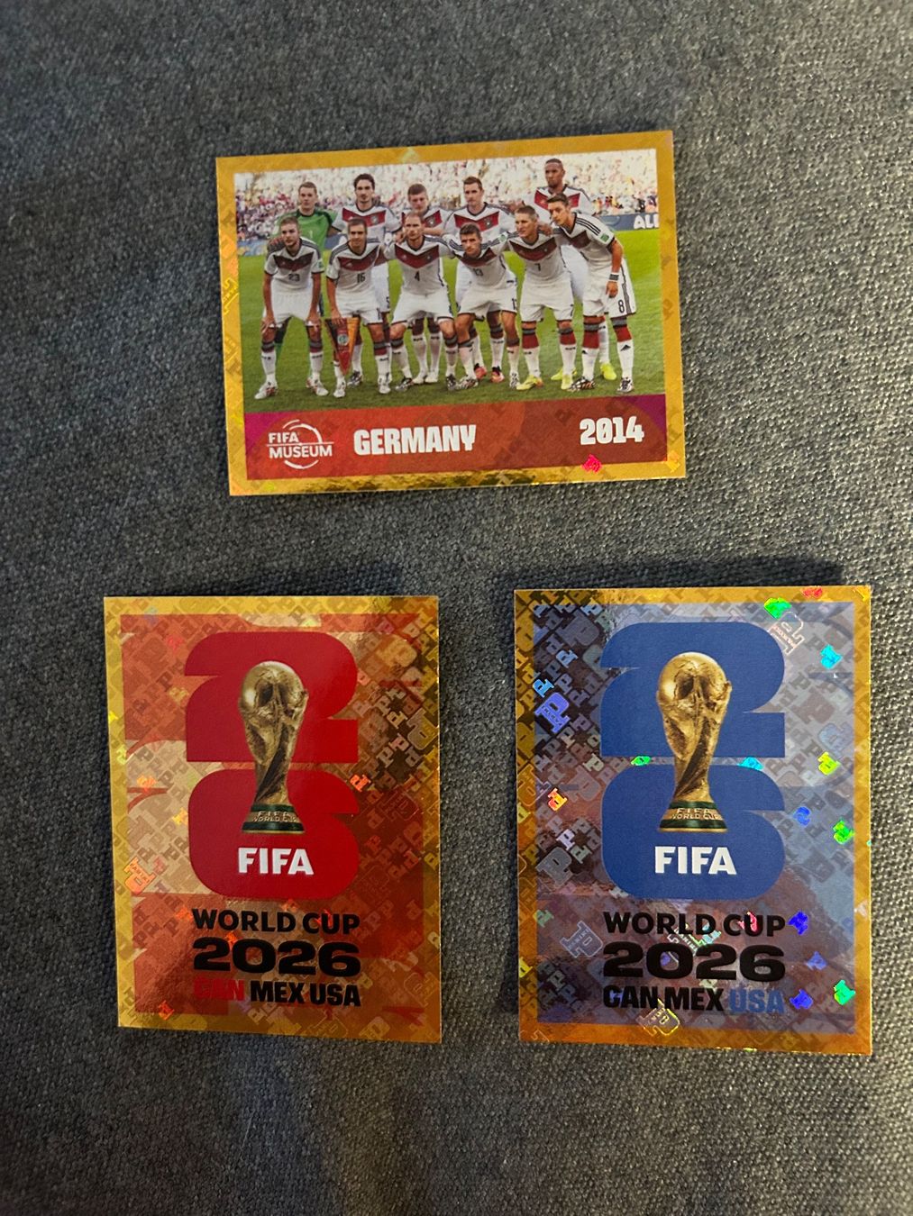 Panini Carte collezionabili: Panini FWC 6, FWC 8 et FWC 18 – Nuovo (secondo la descrizione) da Genève venduto da annedev