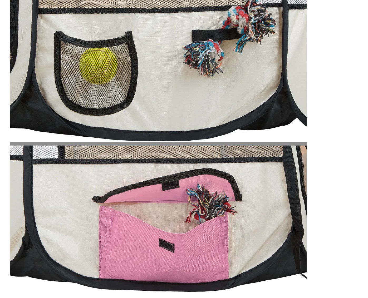 Gabbie, trasporto & Sicurezza: Tierlaufstall aus Polyester rosa – Nuovo (secondo la descrizione) da Steinhausen venduto da Retourenprofis 1