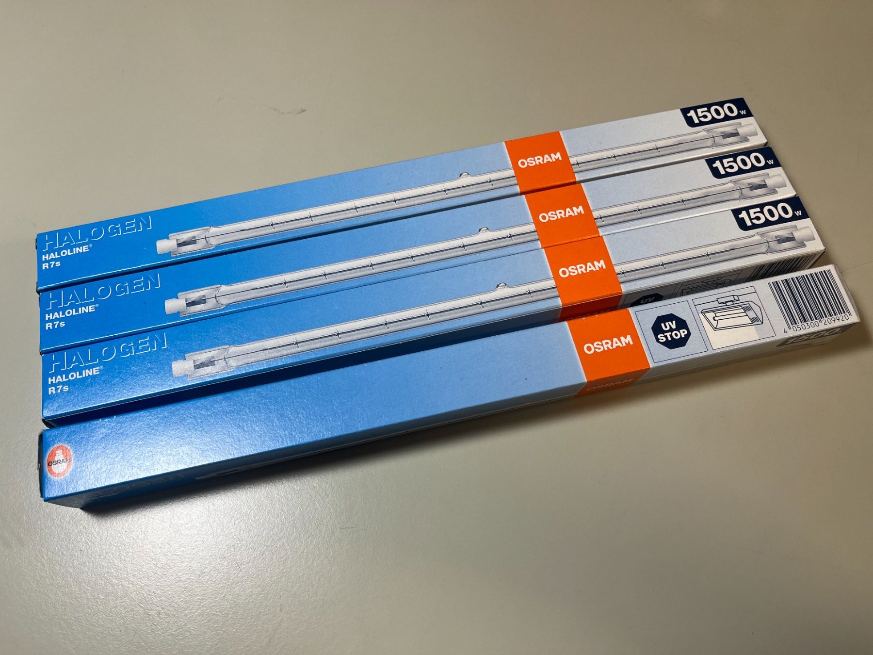 Osram Lampen: Osram Halogen Leuchtmittel 1500W R7s – Neu und originalverpackt aus Jenaz von Speedy350