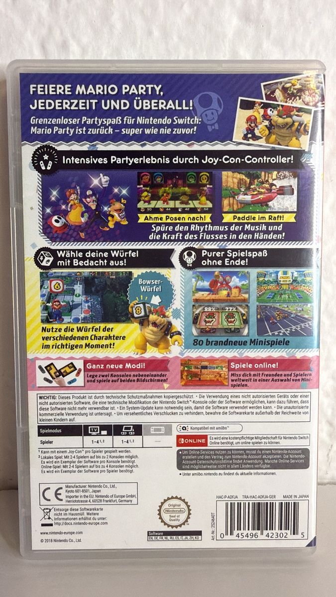 Nintendo Giochi: Super Mario Party for Nintendo Switch - Fun Party Game! – Usato da Ehrendingen venduto da bubulence 1