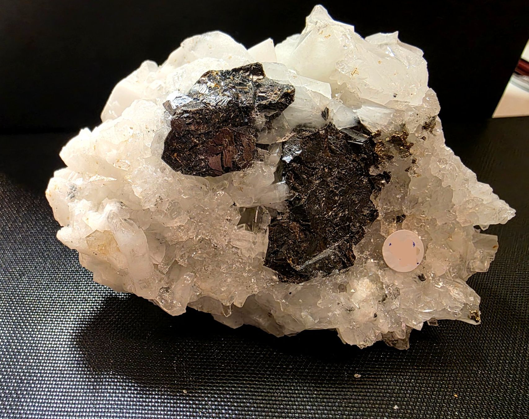 Minerali & Pietre curative: Silbersulfit in Calcit 228g – Nuovo (secondo la descrizione) da Matzingen venduto da Shay_Crystalz