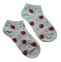 Sneaker-Socken Erdbeeren / Strawberries