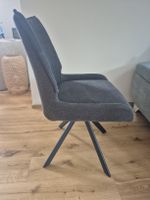 6 Drehstühle Madison anthrazit