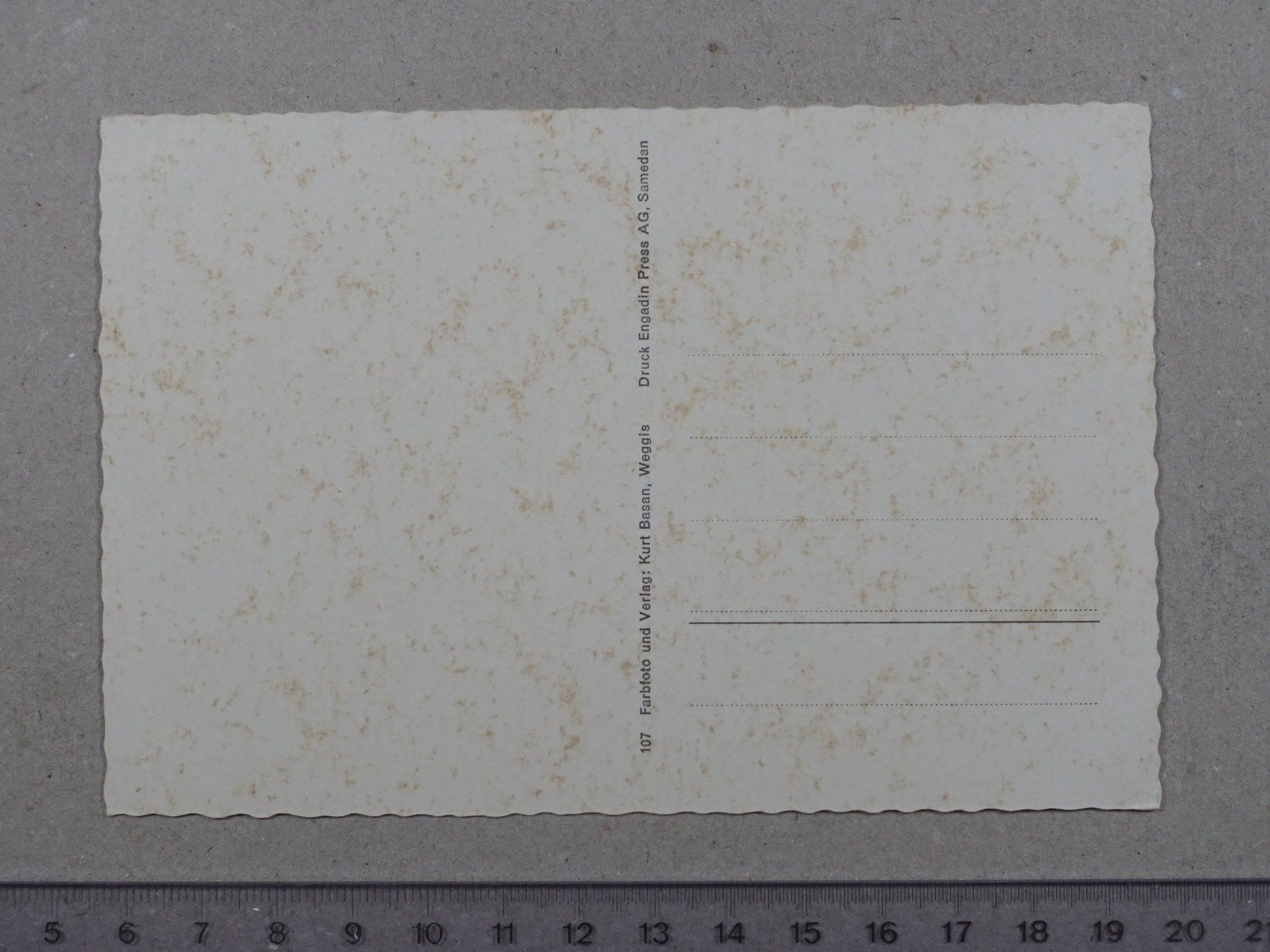 Cartoline postali: Weggis – Usato da Lenzburg venduto da fh1 1